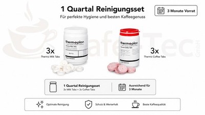 Thermoplan Reinigungstabletten Quartal Set Thermo Milk Thermo Coffe Tabs