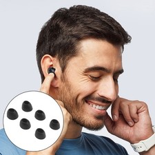 Silicone Eartips with Unique Oval Designing for w300bt In Ear Superior Comfort
