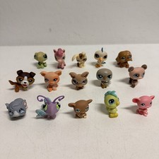 Littlest Pet Shop LPS Lot of 15 Hasbro Animal Toys