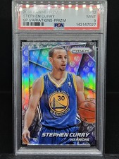 2014 Panini Prizm Stephen Curry SP Variation Silver Prizm #12 PSA 9 Golden State