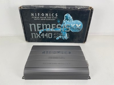 HIFONICS - Nemesis NX440 - 4 Channel Car Amplifier - In Box | eBay