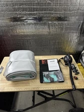 VEVOR Gymnastics 10ft Air Mat, 4 inch Thick Inflatable Gymnastics Tumbling Mat