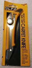 OLFA MODEL #200015 OL HEAVY DUTY SURE GRIP CARPET KNIFE