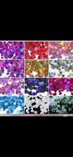 Nail Glitter Sequins Holographic Laser Butterfly Heart Flakes Nail Art 3D Decor