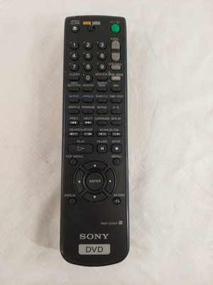 SONY RMT-D131A ORIGINAL DVD REMOTE CONTROL WORKING TESTED