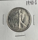 1940-S Walking Liberty Half Dollar 50¢ – San Francisco Mint – 90% Silver – Stron