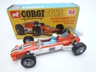 VINTAGE CORGI TOYS 158 LOTUS CLIMAX FI RACING CAR IN ORIGINAL BOX 1969