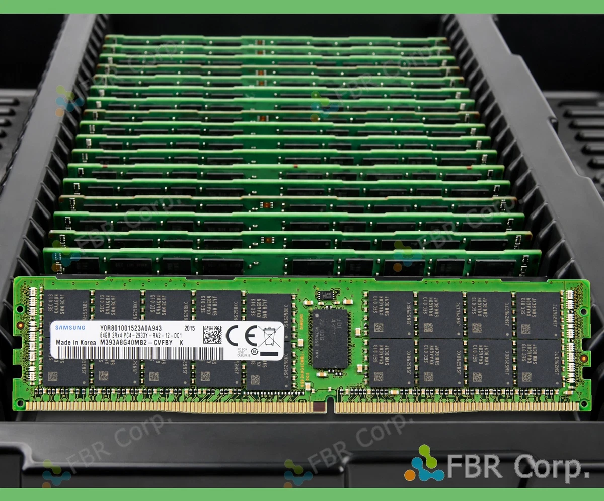 25+ Samsung DDR4 SDRAM 64 GB Total Capacity Memory (RAM) for sale