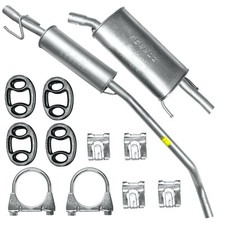 Schalldämpferset Auspuffanlage Auspuff für Opel Corsa B 93-00 1.2 Fließheck
