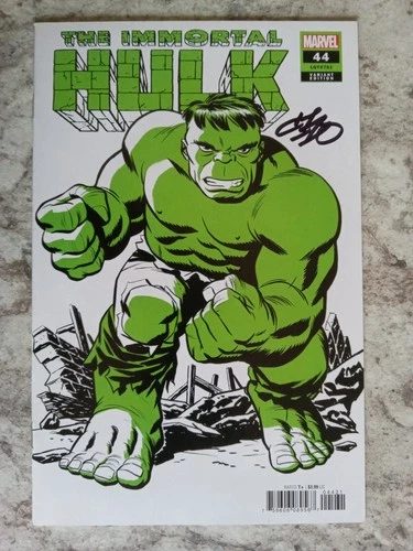 Immortal Hulk #44 Michael Cho Signed Variant No CoA 1st Print VF/NM Marvel Comic