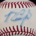 MICHAEL CONFORTO SIGNED AUTOGRAPHED OML BASEBALL Dodgers, Cubs, Mets - MLB COA