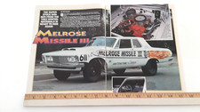 1963 Plymouth 426 Max Wedge - Melrose Missile Iii - Original 1993 Article