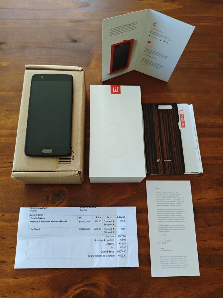 OnePlus 5 Midnight Black 8/128GB - Immagine 2 di 4