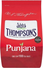 Tea Bags Caterers Pack 1100 – Unflavoured English Breakfast Tea for Offices 0.05 per strip