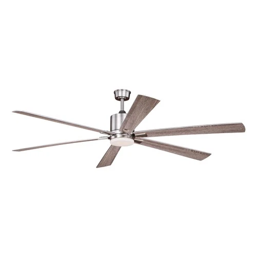Wheelock 1-Light Ceiling Fan in Contemporary Style 15.75 Inches Tall and 72 - Picture 1 of 10