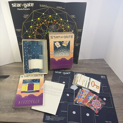 Star+Gate: A Tool For Intuition - Richard H Geer - Vintage Spiritual Deck 1988
