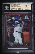 2016 Bowman Chrome Red Refractor 2/5 Michael Conforto #82 BGS 9.5 GEM MINT v9t