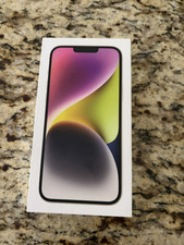 Apple iPhone 14 Purple 256GB NO PHONE, EMPTY BOX ONLY with Sim Tool