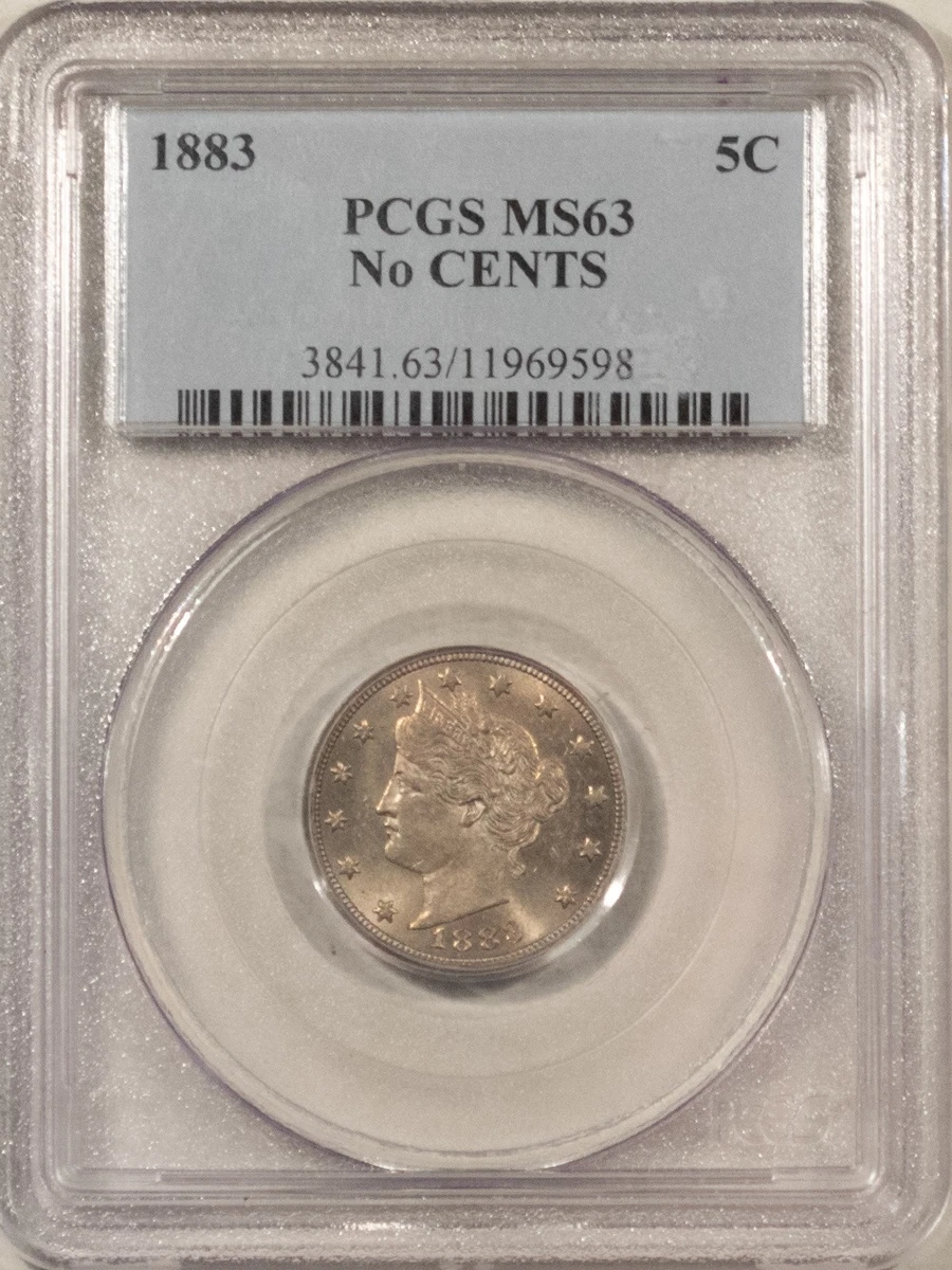 MS 63 Graded 1883 Year US Liberty Nickels (1883-1913) for sale | eBay