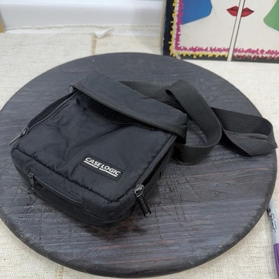 VTG Case Logic Portable CD Player Discman Soft Padded Travel Carry Case Bag NICE