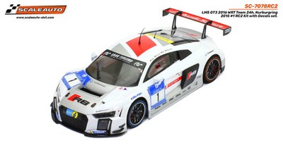 SCALEAUTO Bausatz Audi R8 Racing-RC2 Competition LMS GT3 2015 Nürburgring 201...