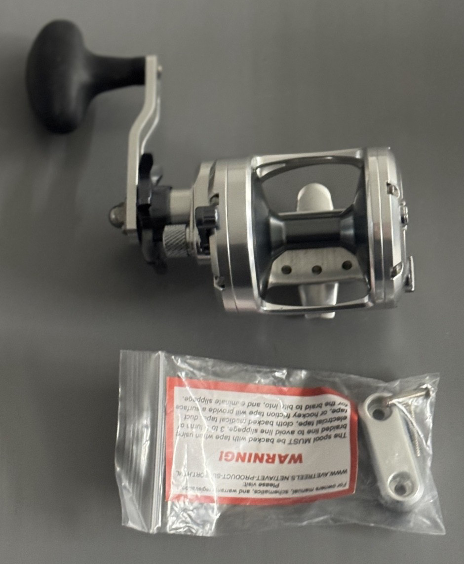 AVET MXL5.8 LEFT HAND STARDRAG SILVER