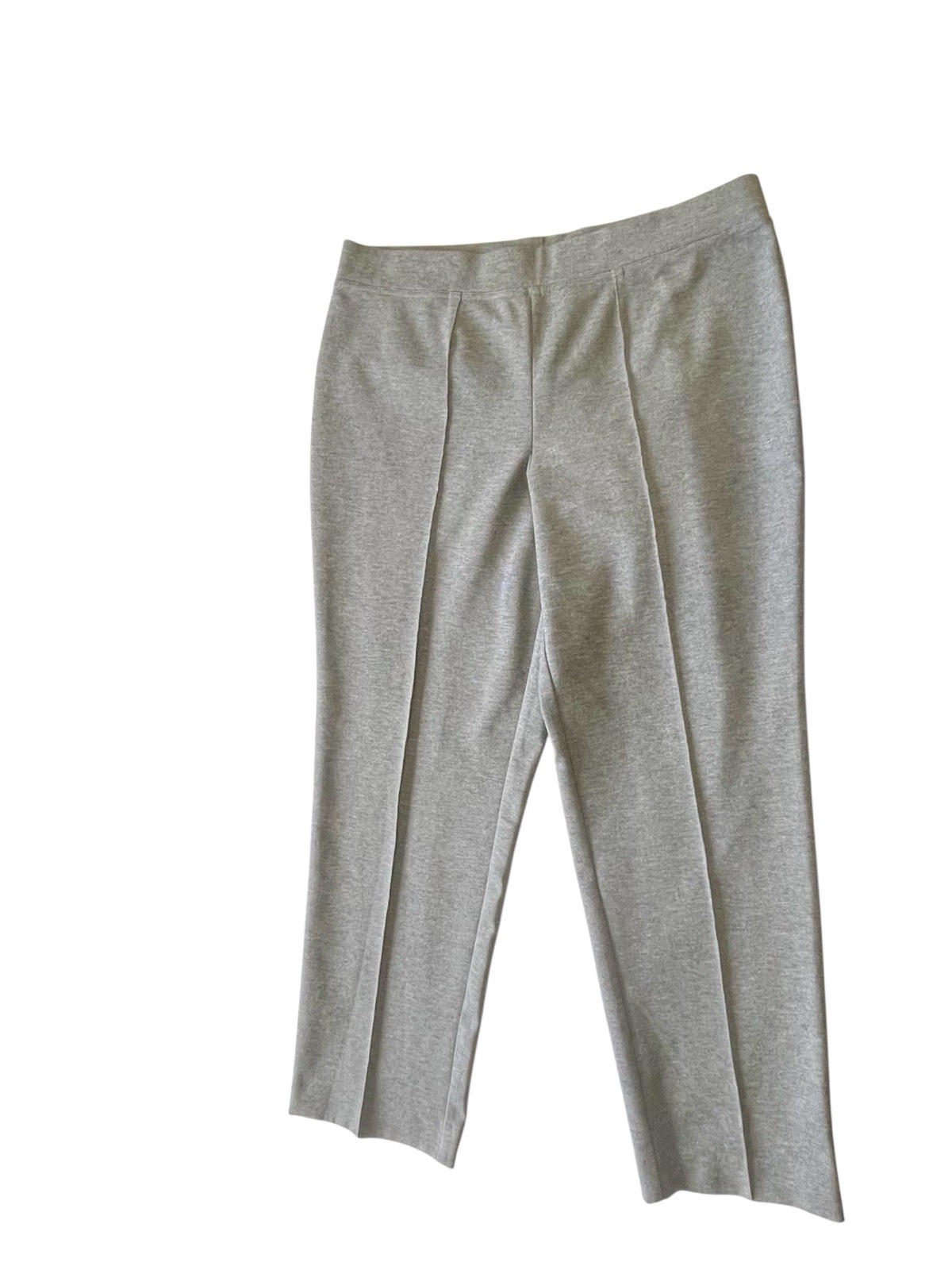 Alfred Dunner Women's Gray Classic Fit Short Trousers, Size 12