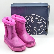 OshKosh B gosh Anthony Girls / Toddler Fur Lined Winter Boots Pink T 11
