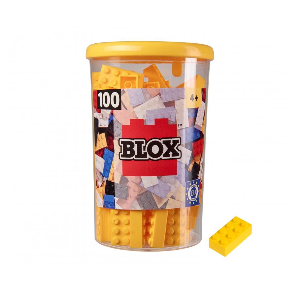 Simba Blox 100 8er Bausteine gelb в дозе Klembausteine Konstruktionsspielzeug 3790₽