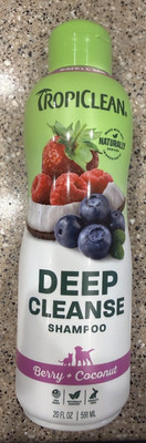 Tropiclean: Berry & Coconut Deep Cleanse Dog Shampoo