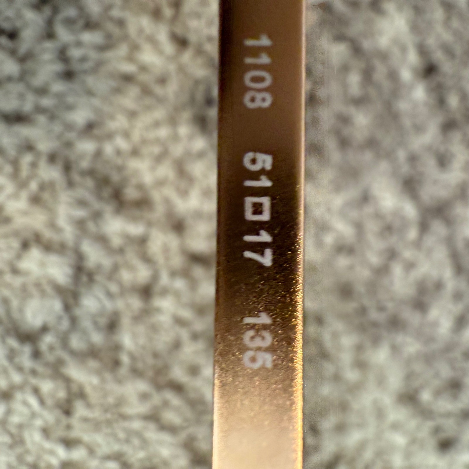 Michael Kors RX MK30 Adrianna IV Eyeglasses Rose Gold Burgundy 51-17-135 W Case thumbnail 7