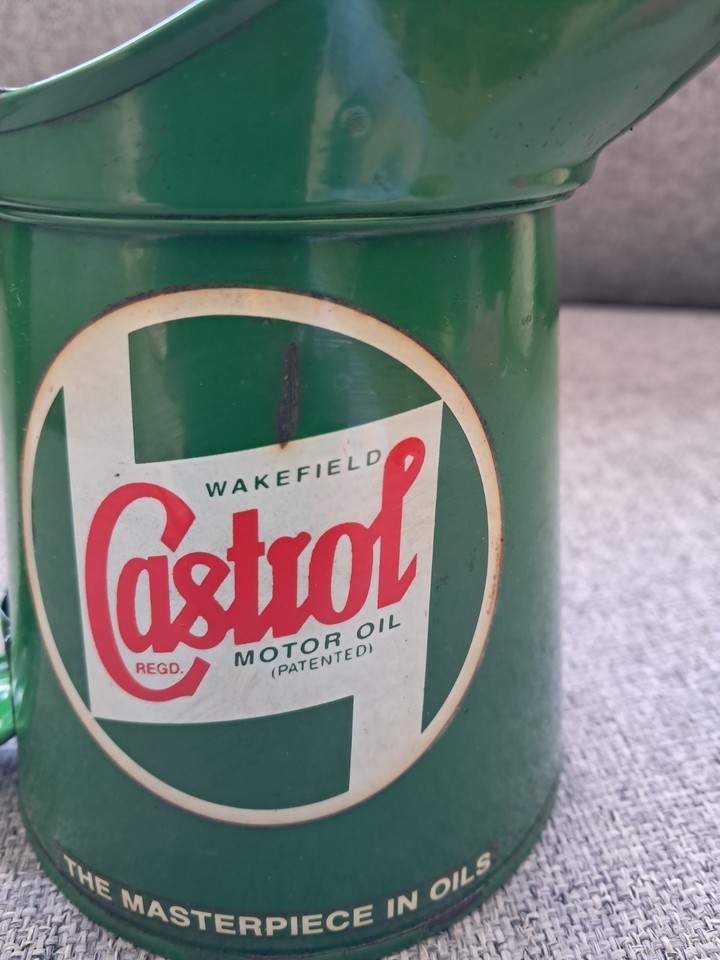 Castrol Pouring Can - 1/2 Pint