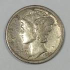 1920-S Mercury Dime EXTRA FINE Silver 10c ~ reverse scratch