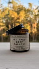 Whipped Organic Grass-Fed & Finished Beef Suet Tallow Moisturizer 