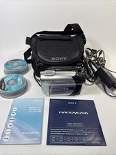Sony DCR-DVD108 Handycam 40x Zoom Carl Zeiss Lens Lot Accessories Tested