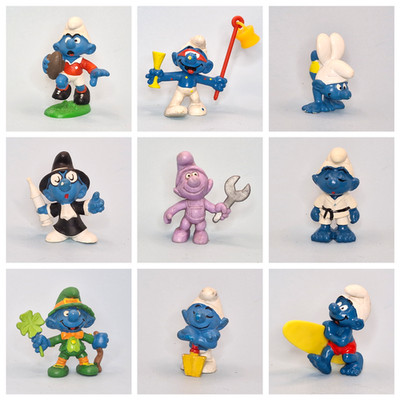 Vintage Schlumpf Figuren - Peyo - *Wählen Sie Ihren Schlumpf* - Auswahl D