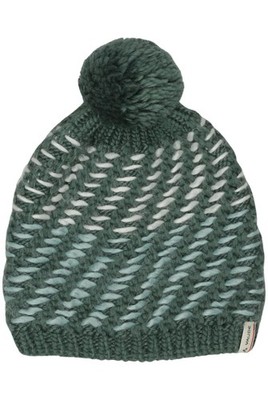 VAUDE Hut/Mütze Damen Kopfbedeckung Mütze Gr. ONESIZE Wolle Grün #1ocm6ps