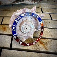 Ceramic "Pepsi" Blue/Red GMT Bezel Insert for Seiko SKX007 SRPD US Seller