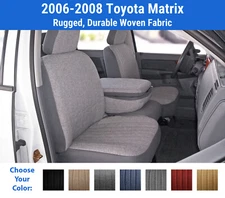 Duramax Tweed Seat Covers for 2006-2008 Toyota Matrix