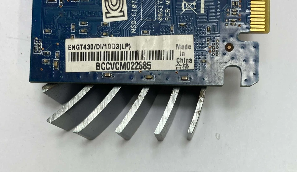 1GB Asus nVidia GeForce GT430 DVI / HDMI / VGA DDR3 PCI-e Graphics Video Card - Image 4 of 4