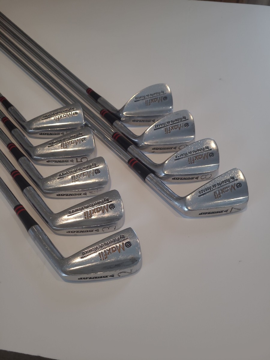 Dunlop Maxfli Iron Set Roberto de Vicenzo 2-PW RH Irons All Dunlop Maxfli Iron Set Roberto de Vicenzo 2-PW RH Irons All