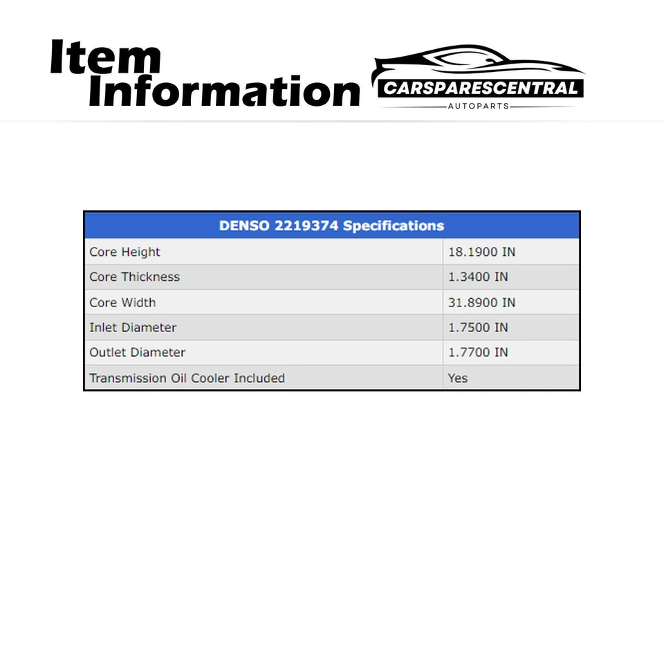 Radiador para Ford F-150 4,6 L 2001-2004 Ford F-150 4,2 L 2002-2003 Foto 4 de 4