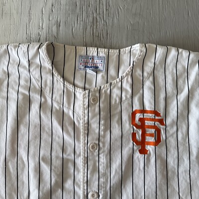 Vintage 90s Starter MLB SF San Francisco Giants Pinstripe