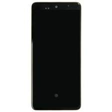 OLED Digitizer Frame Assembly for Samsung Galaxy A51 Black Aftermarket Replace