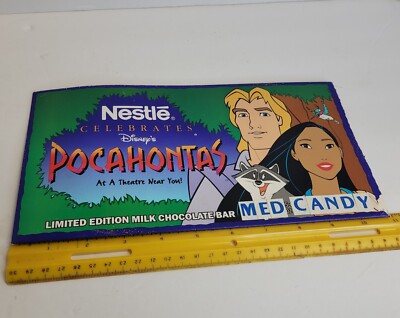 1995 Nestle Celebrates Disney Pocahontas Limited Edition Chocolate