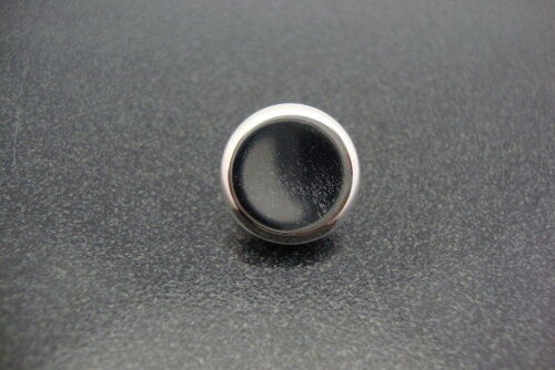 Genuine Jupiter 500S Series Trumpet All Metal Finger Button (1) Silver Plated