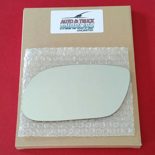 NEW Mirror Glass + ADHESIVE for 98-05 BUICK PARK AVENUE DIMMIMG Driver Left Side