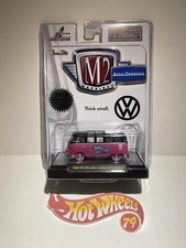MÁQUINAS M2 1960 VW MICROBUS DELUXE MODELO EE. UU. 2014 DIECAST X CON CHASE 1 DE 492