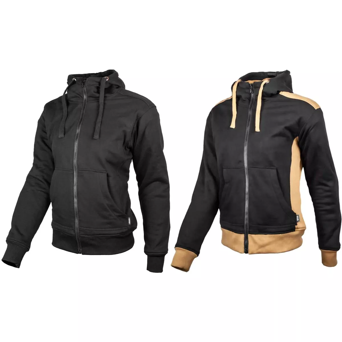 GMS Ladies Motorcycle Hoodie Panda Abrasion Resistant Hoody With Protector