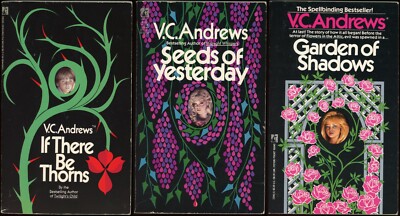 Dollanganger Gothic Horror Lot of 3 Paperback by V C Andrews